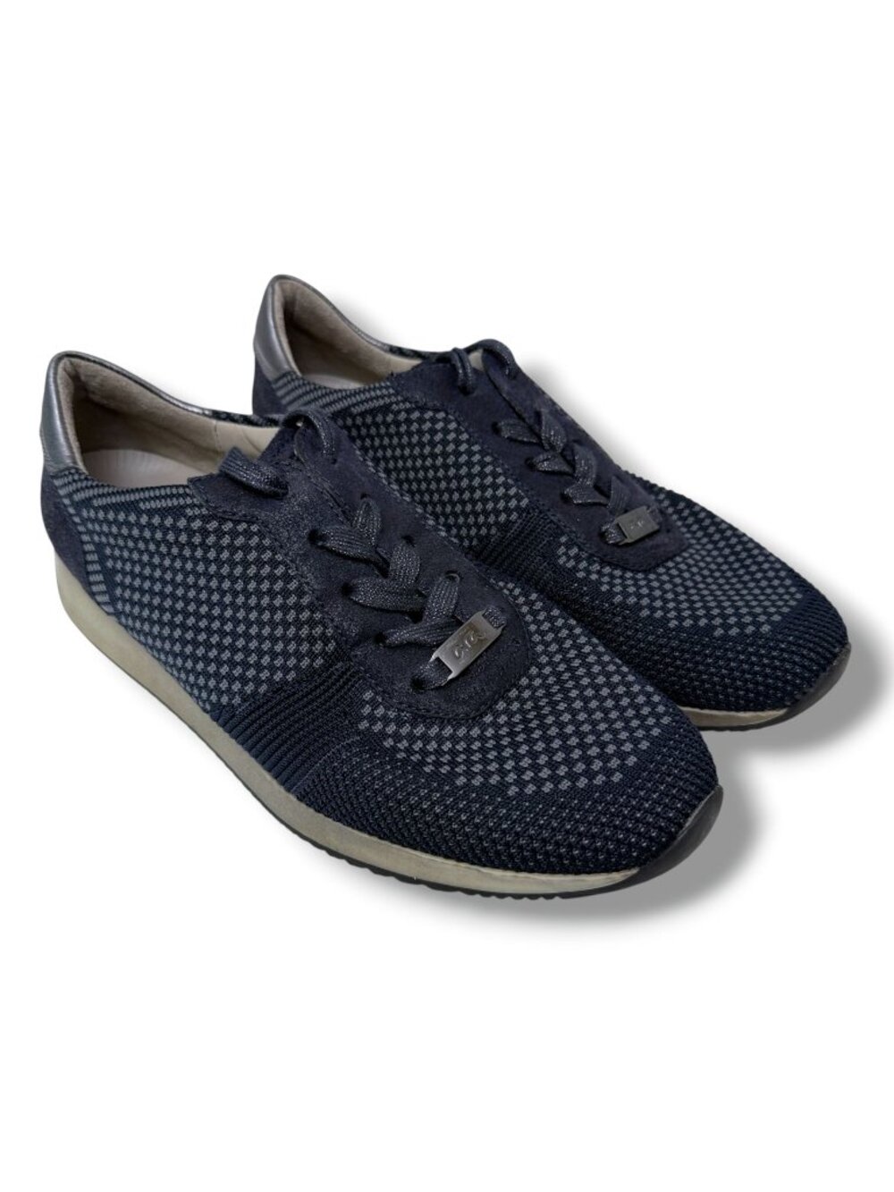 Ara Sneakers Dynergy Size 6 Navy Blue Lace Up Casual Comfort Women’s Shoes